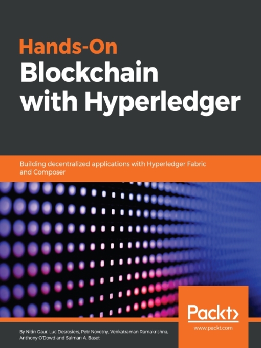 Cover image for Hands-On Blockchain with Hyperledger